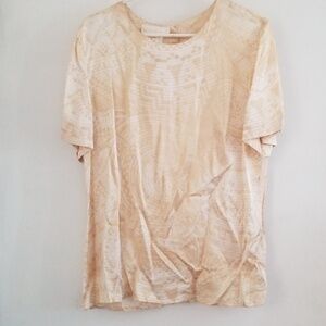 Escada Pure Silk Blouse Size 44/ Large NWT